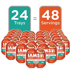 Paté de Atún de IAMS, dos porciones diarias para comidas frescas.
