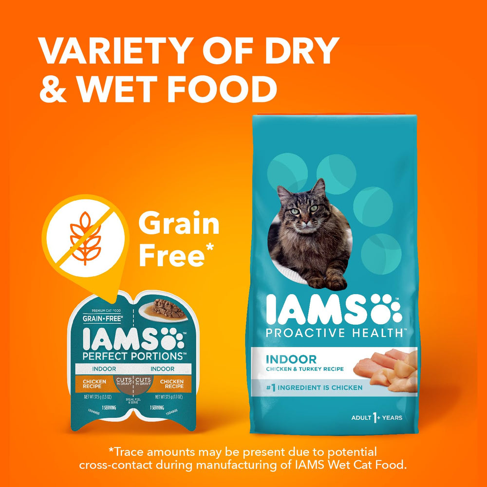 IAMS Perfect Portions: sin sabores artificiales para una opción natural.