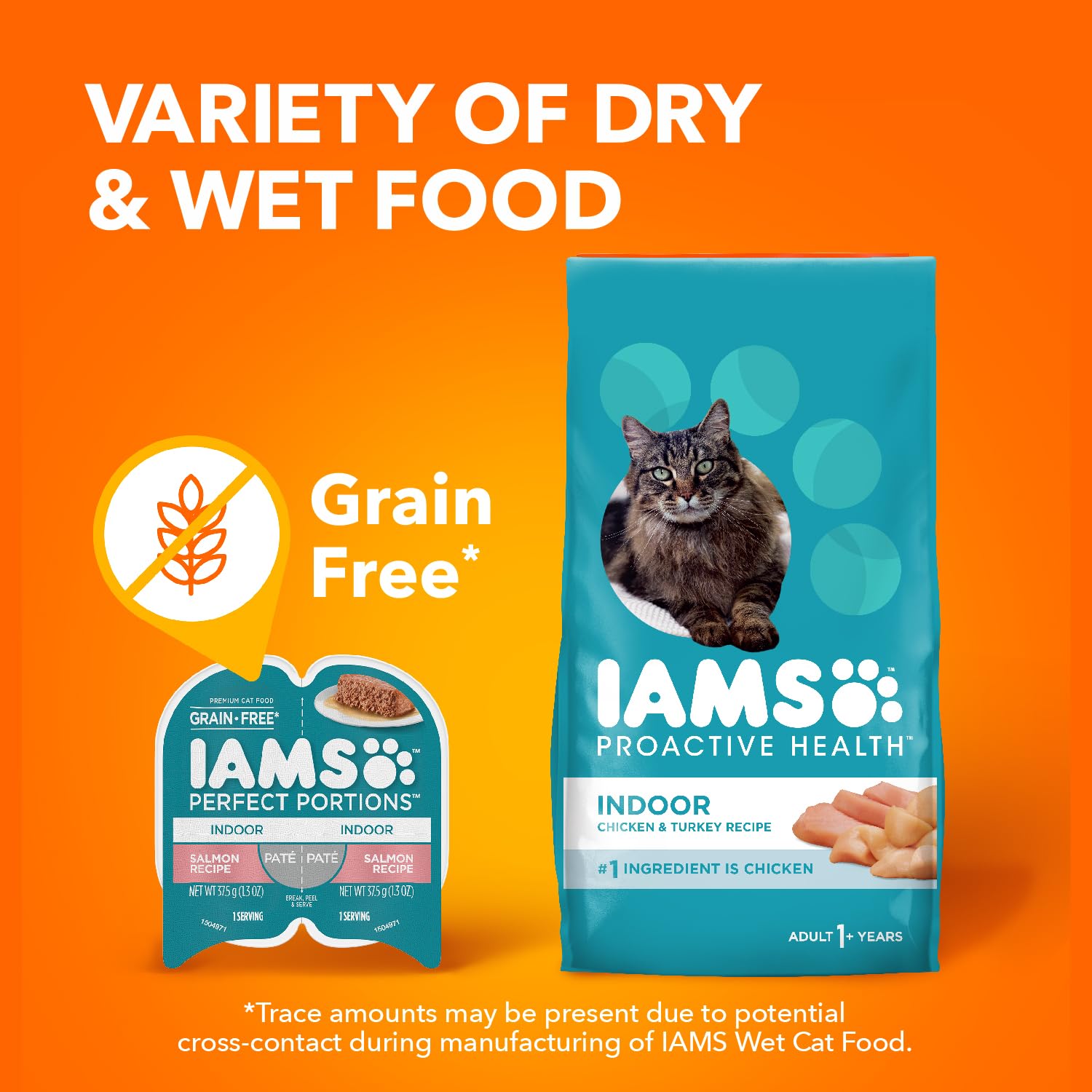 IAMS Porciones controladas para una alimentación diaria organizada