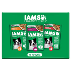 IAMS Proactive Health para perros adultos, porción de 3.5 oz, ideal como topper.