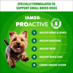 Croquetas crujientes de IAMS Proactive Health para higiene dental
