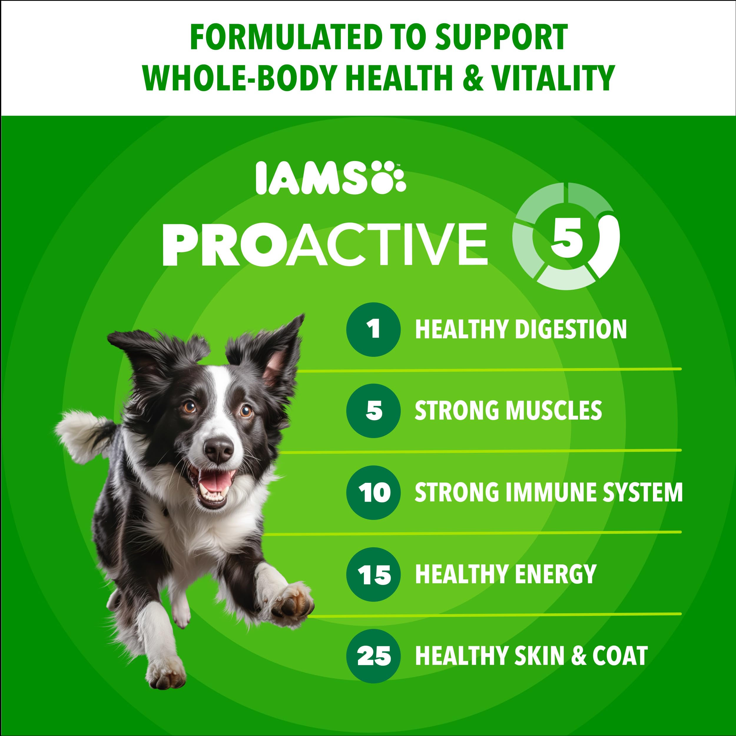 Croquetas de pollo de IAMS Proactive Health Minichunks.