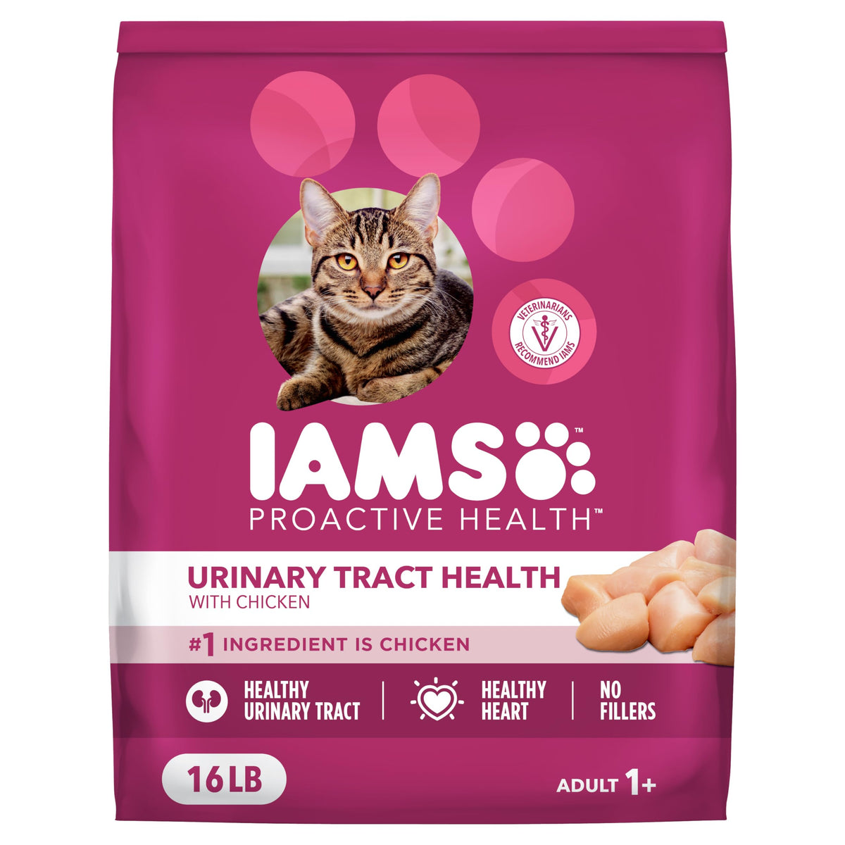 IAMS Proactive Health saco de 16 libras para alimentación diaria de gatos