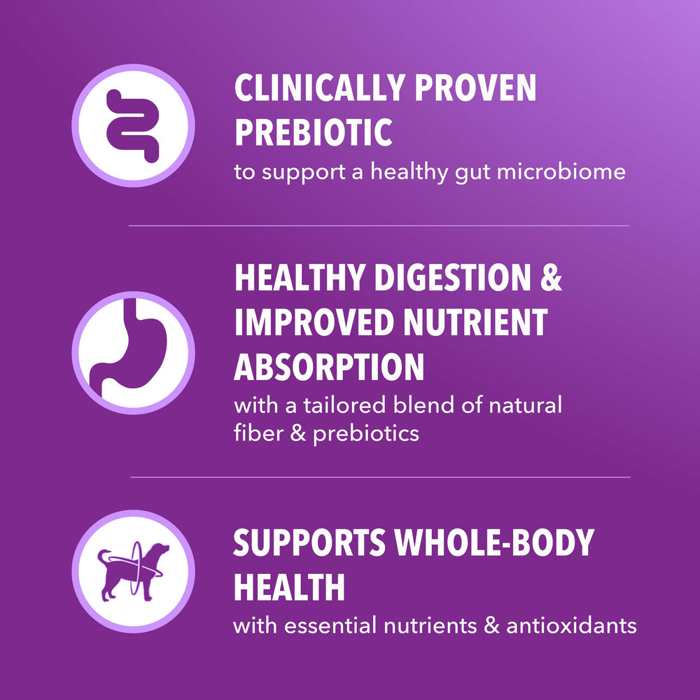 Fórmula IAMS Salud Avanzada sin rellenos ni sabores artificiales, para una dieta limpia.
