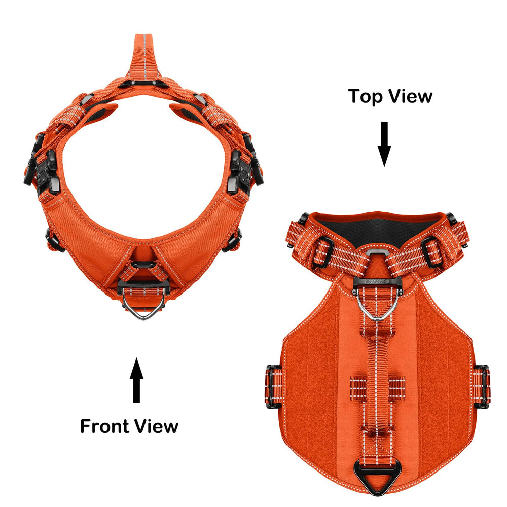 Arnés ICEFANG pecho ergonómico para movilidad durante caminatas y entrenamiento.