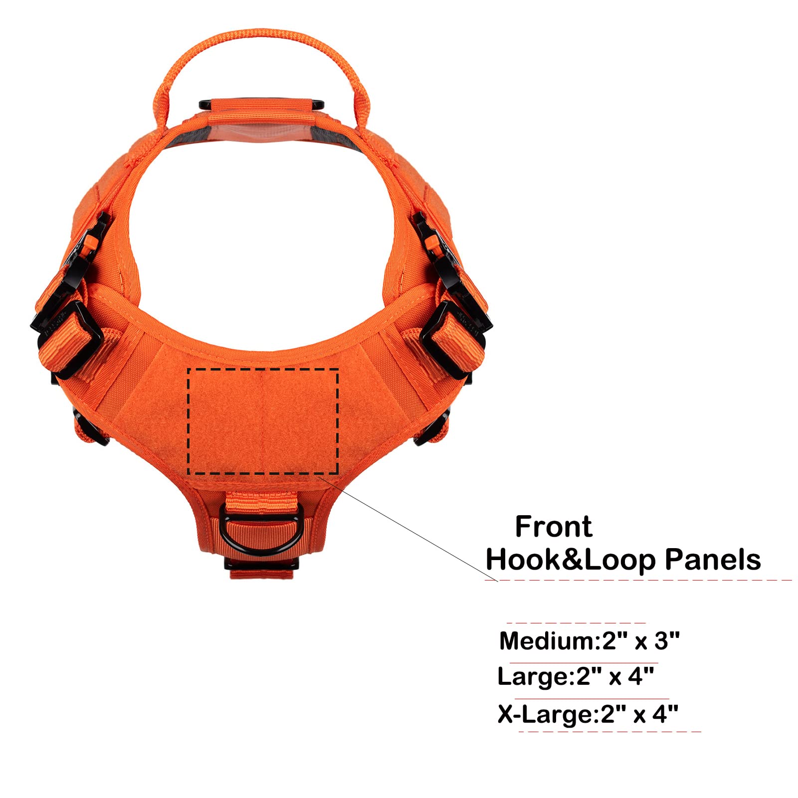Compatibilidad MOLLE/PALs para llevar accesorios durante entrenamientos o caminatas