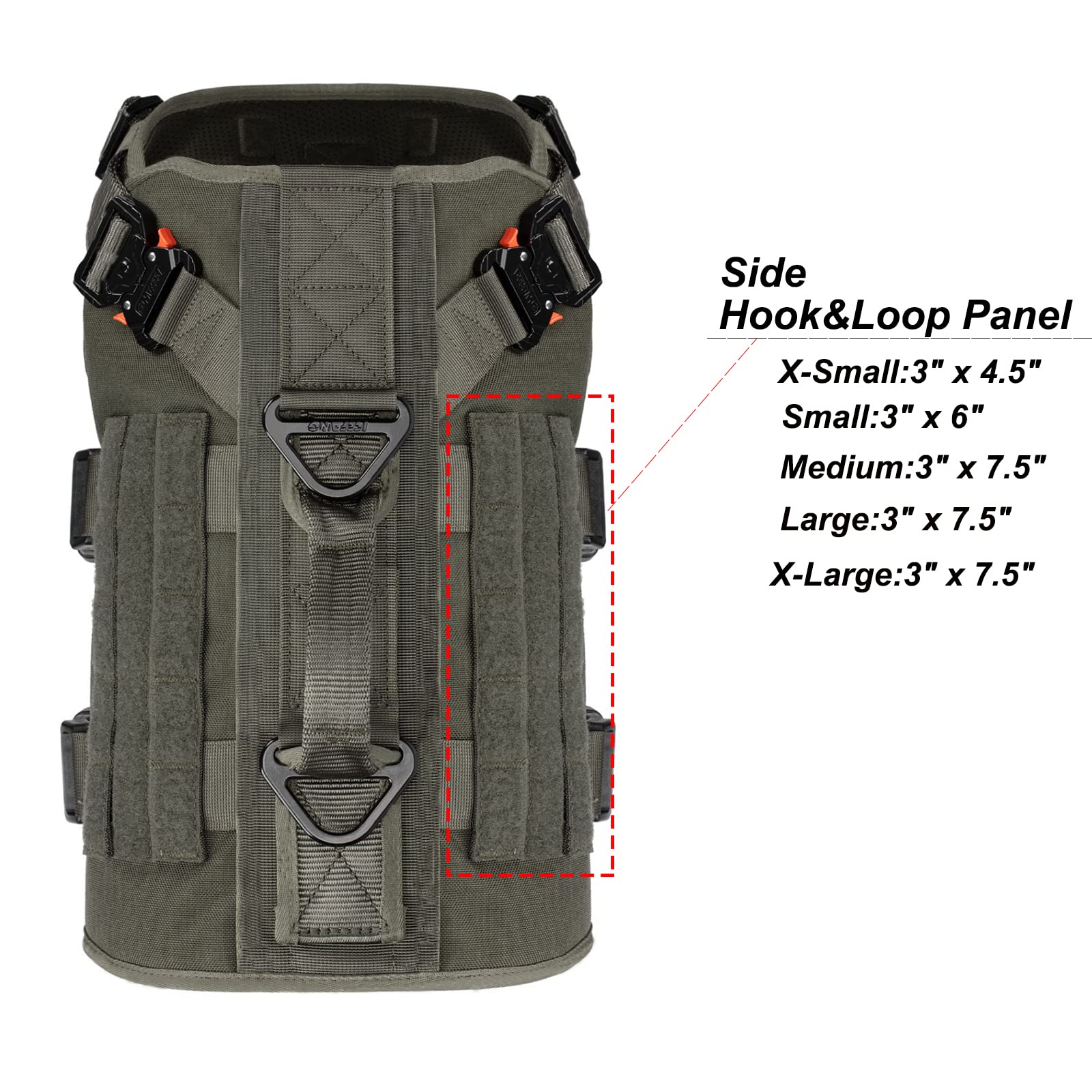 Icefang GN3 con manija superior para control durante el manejo.