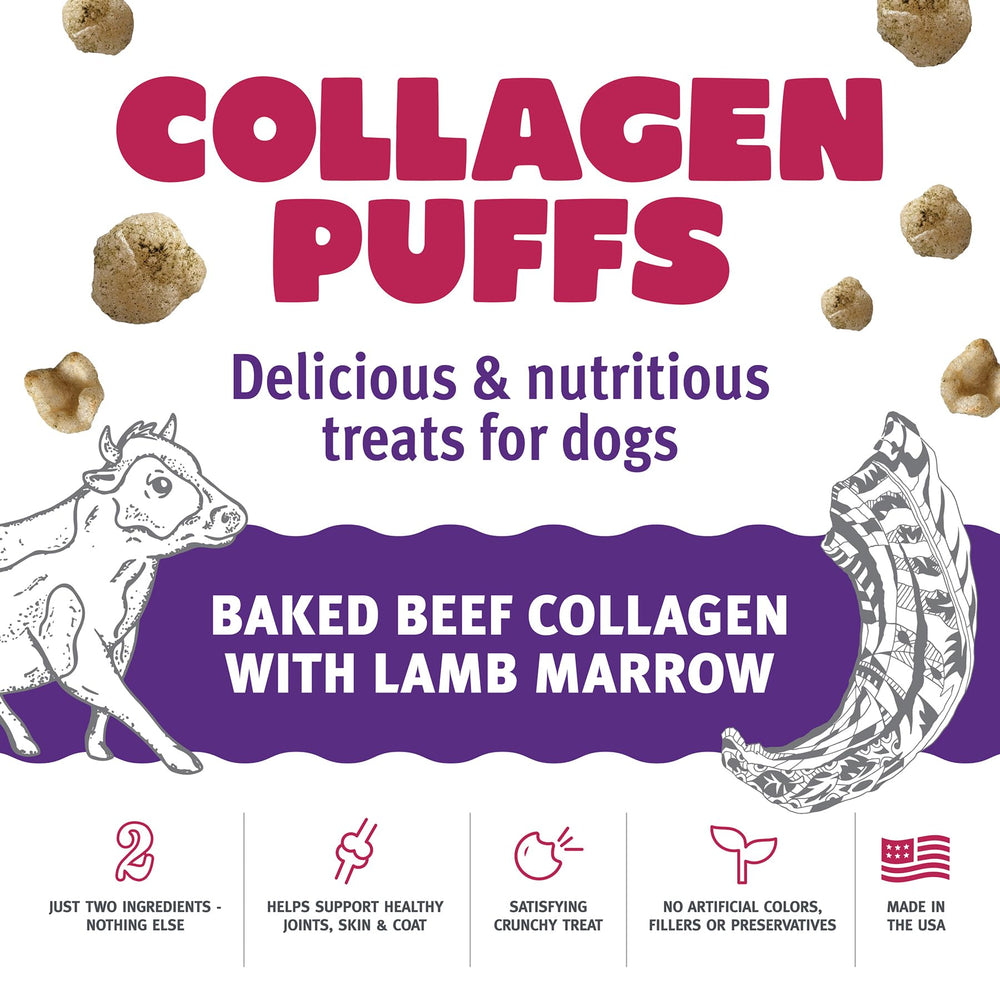 Icelandic+ Collagen Puffs ingredientes simples, res con colágeno y tuétano