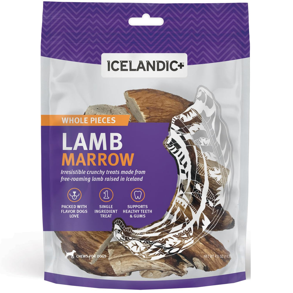 Icelandic+ tuetano de cordero snack natural para perros.