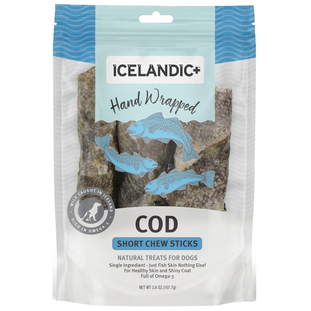Icelandic+ Cod Skin paquete de 3 unidades para sesiones de juego.