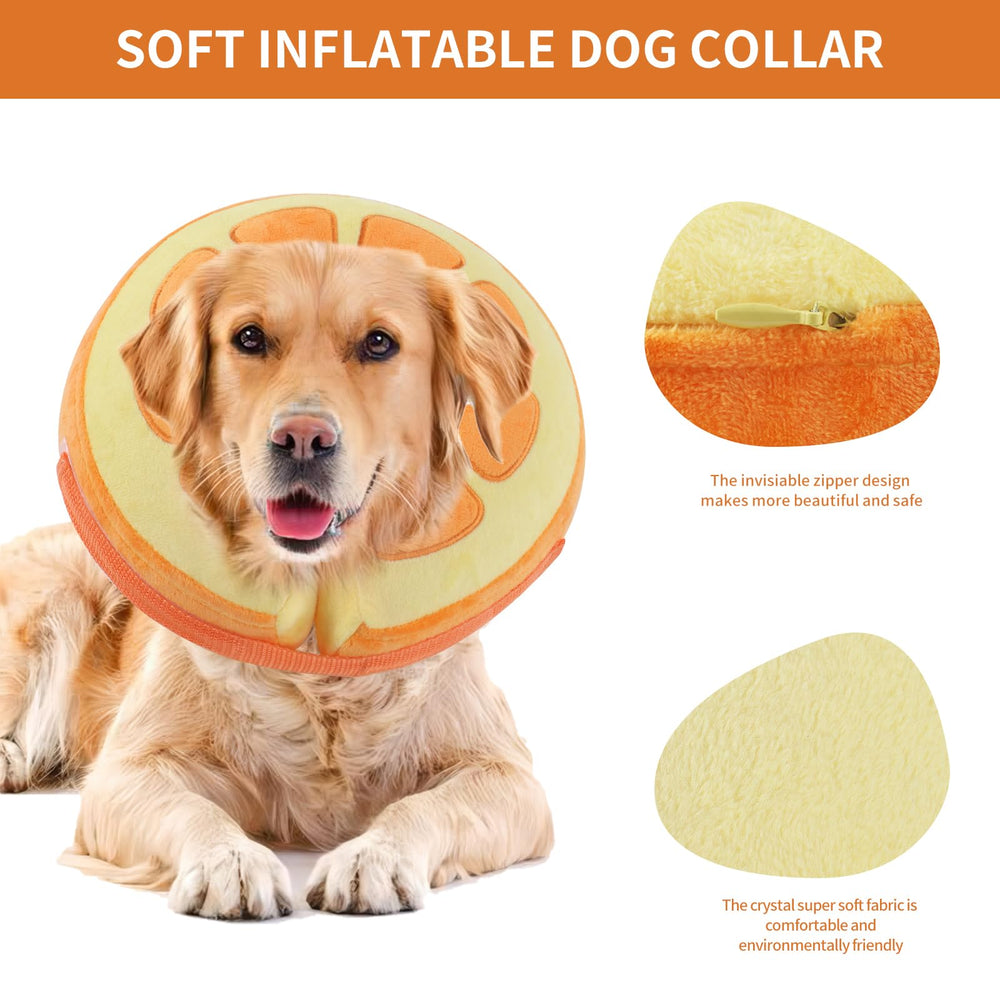 IEUUMLER collar inflable lavable, fácil de limpiar y reutilizable.