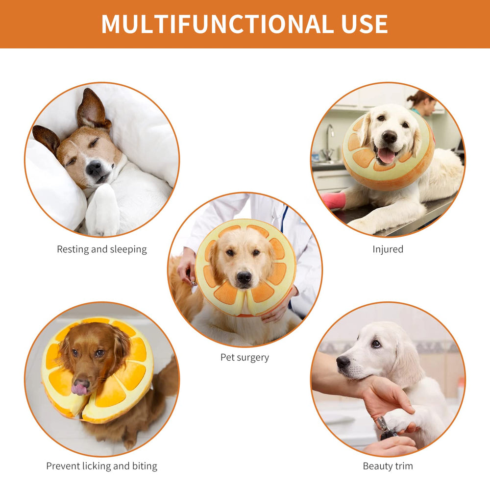 IEUUMLER collar inflable talla L para perro, ajuste cómodo.