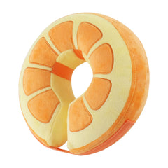 IEUUMLER collier gonflable orange pour récupération — protection douce du site opératoire