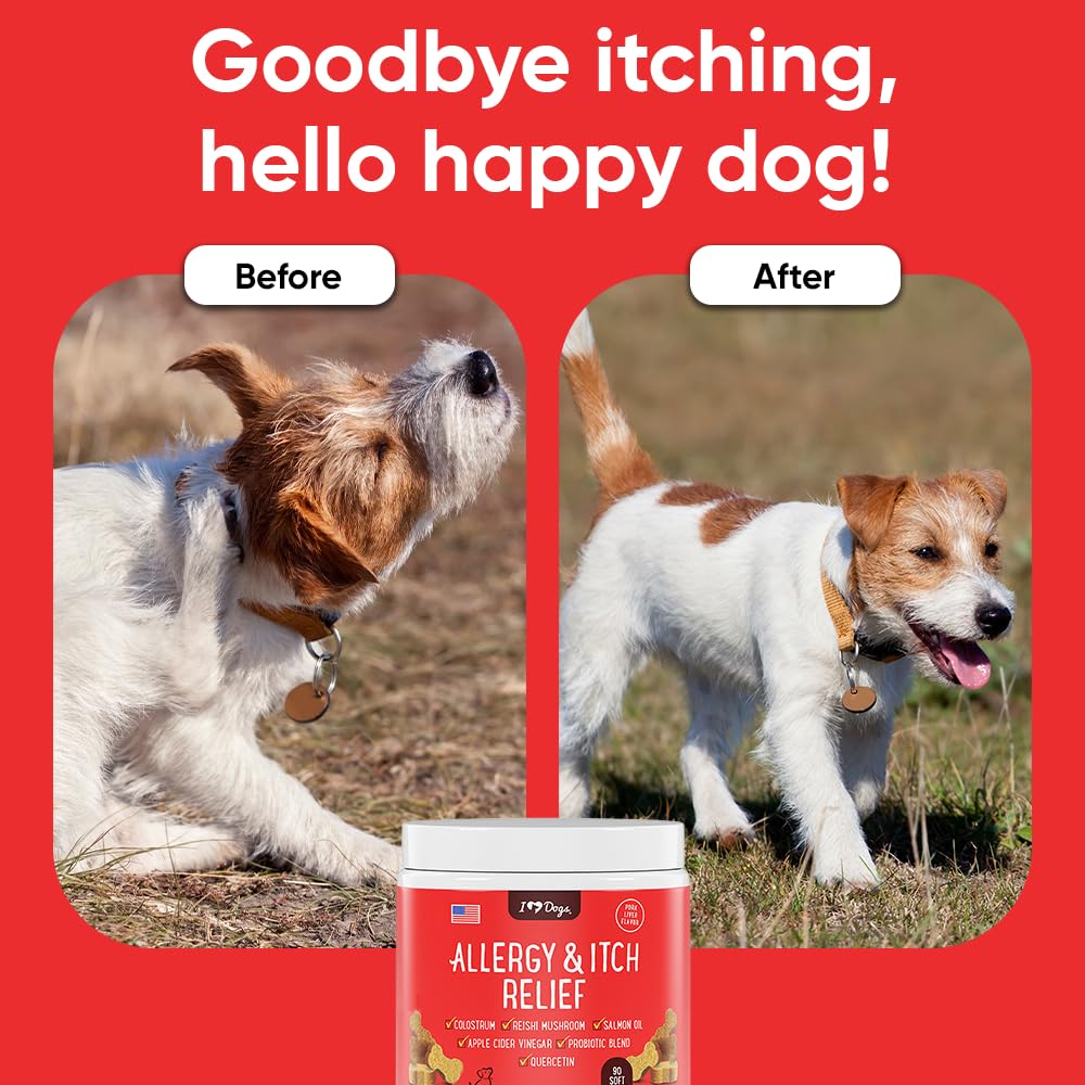 iHeartDogs antioxidantes: apoyo para la salud celular.