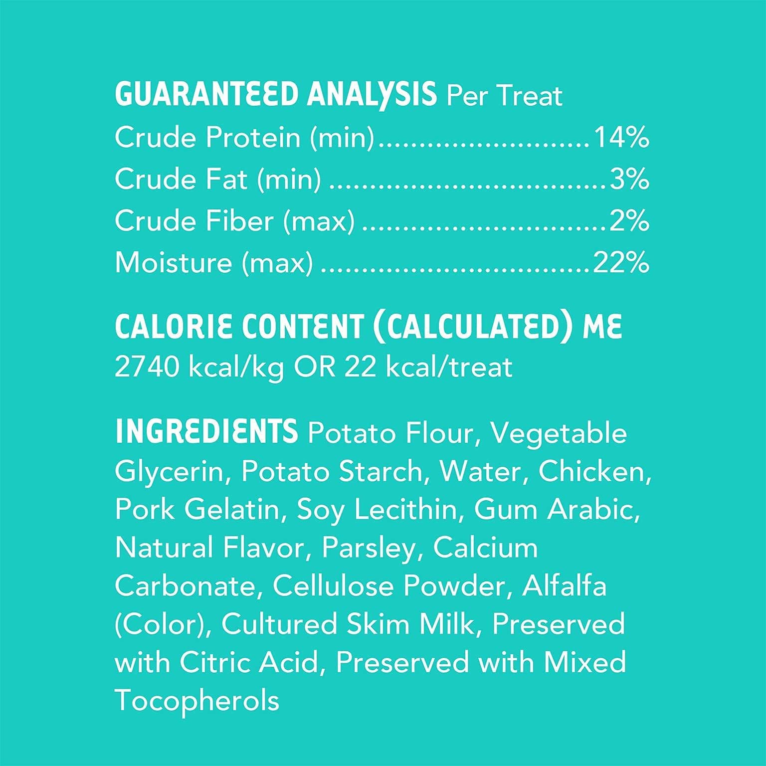 iHeartDogs Brushy Sticks sabor pollo para premiar y limpiar.