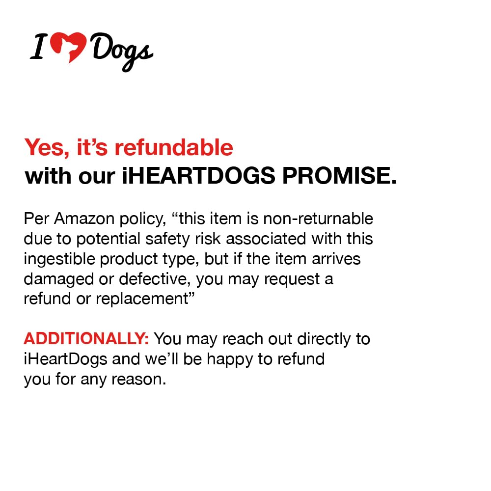 iHeartDogs hongos shiitake para perros en polvo, sabor añadido a las comidas