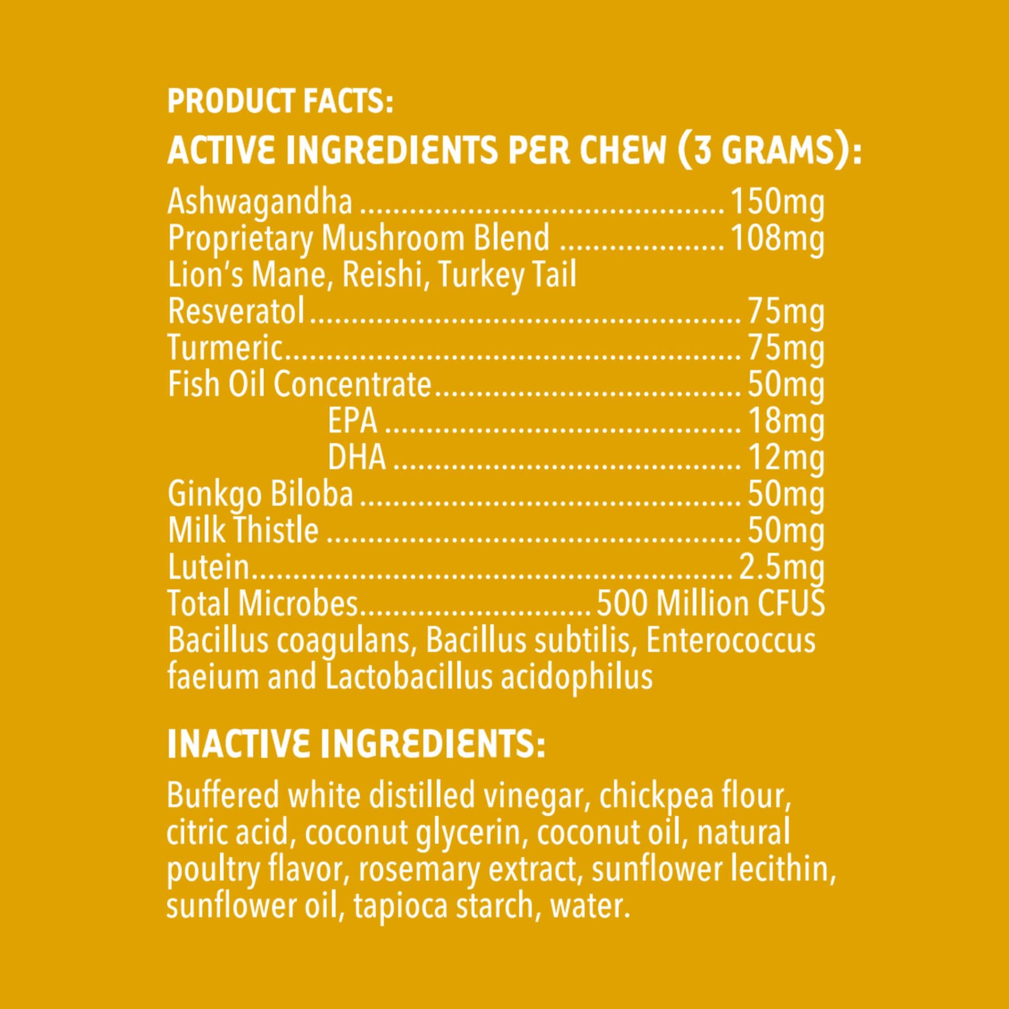 iHeartDogs Senior Super 7: probióticos para digestión y equilibrio intestinal.