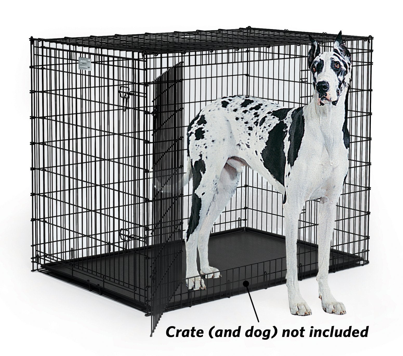 Pan deslizante para accidentes de jaula MidWest Homes for Pets, limpieza rápida.