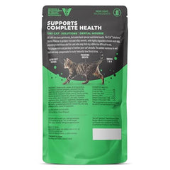 TIKI PETS – Tiki Cat Solutions Mousse Dentaire (Poulet, Bouillon) — 12 Sachets de 68 g