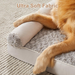 Cama grande 54x36x7 para perros de hasta 150 lb