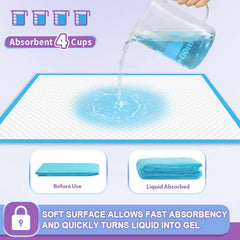 IMMCUTE almohadilla de entrenamiento para perros 6 capas, mayor absorción y protección del suelo.