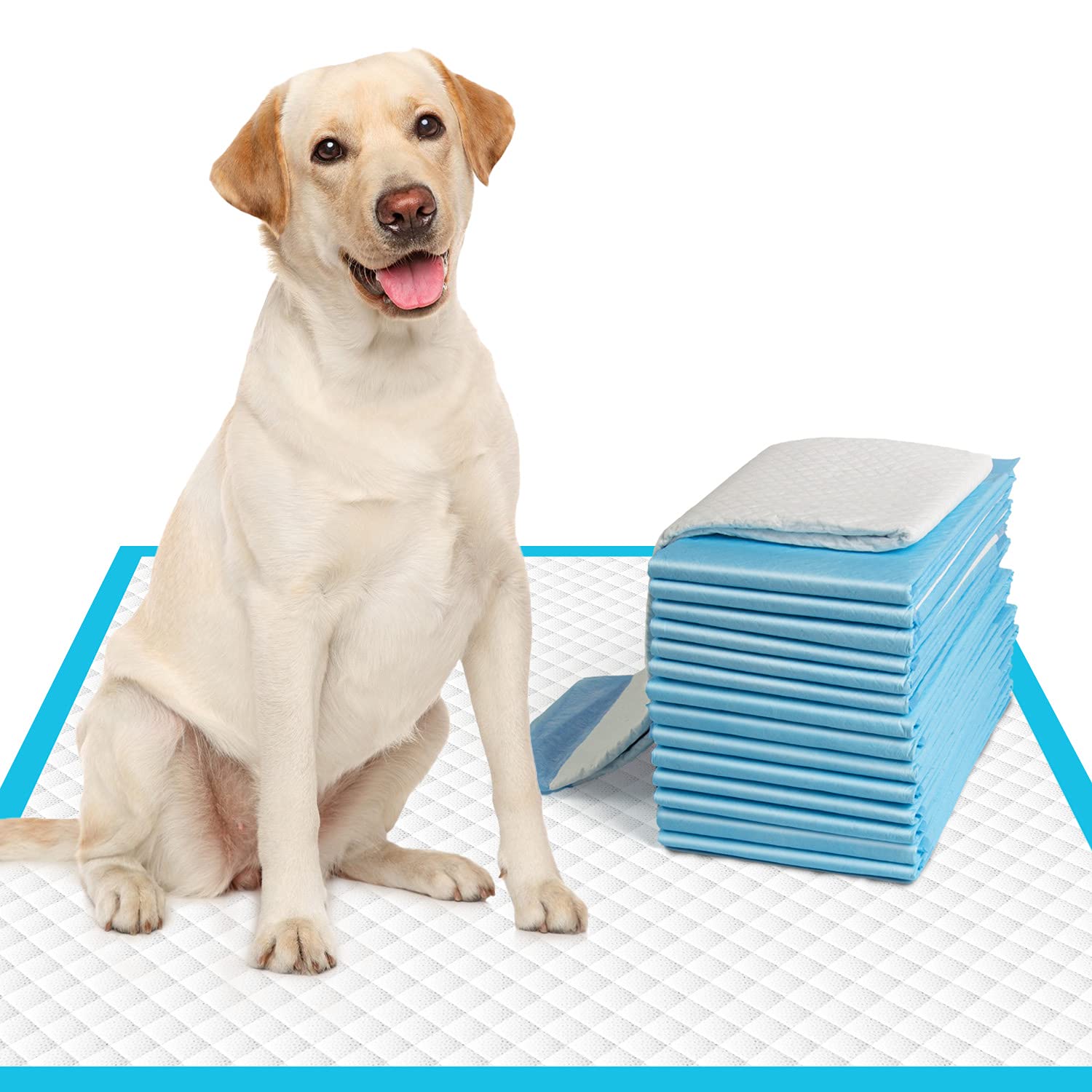 IMMCUTE almohadillas para perros grandes con 6 capas para mayor absorción