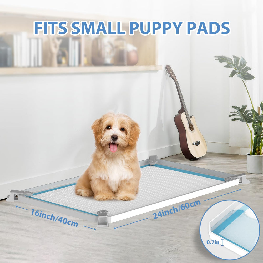 IMMCUTE bordes elevados para contener orina y proteger el suelo