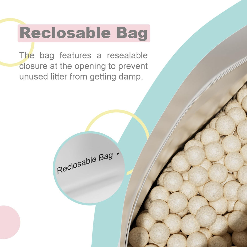 IMMHABI pellets 7mm apto para cajas de arena de doble bandeja.