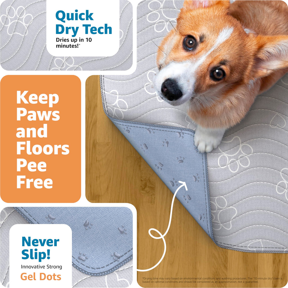 IMPROVIA almohadilla impermeable para partos y cachorros, protección de pisos.