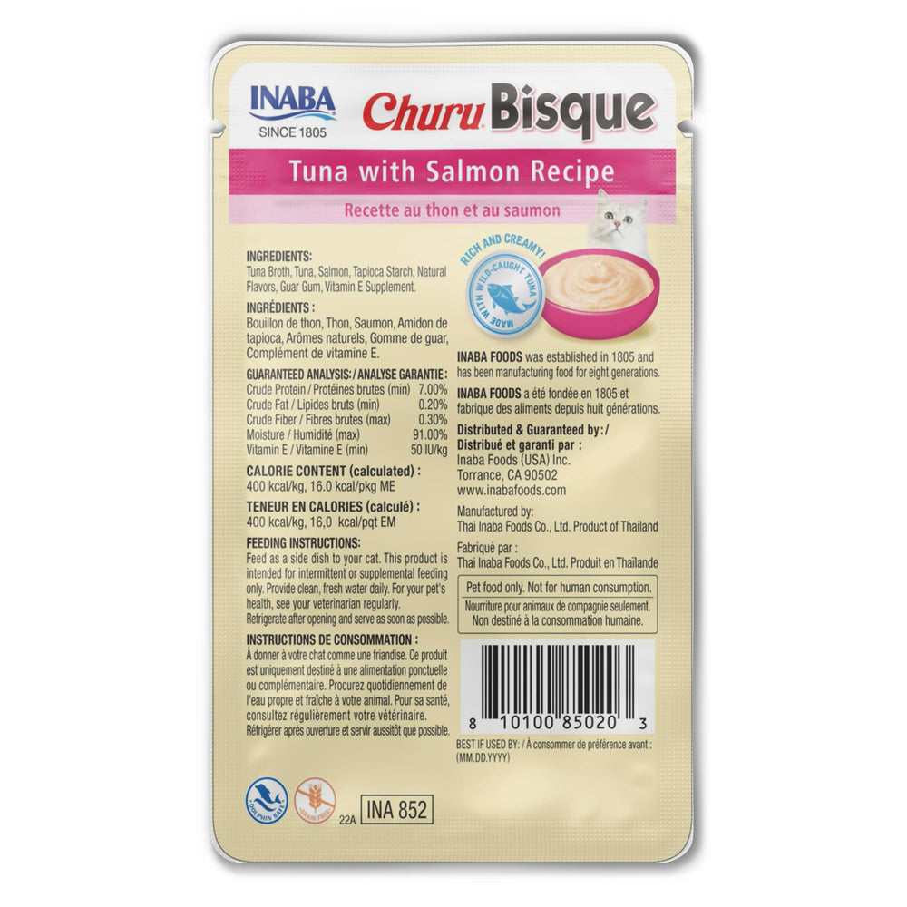 INABA Churu Bisque: apto para gatos de todas las edades.