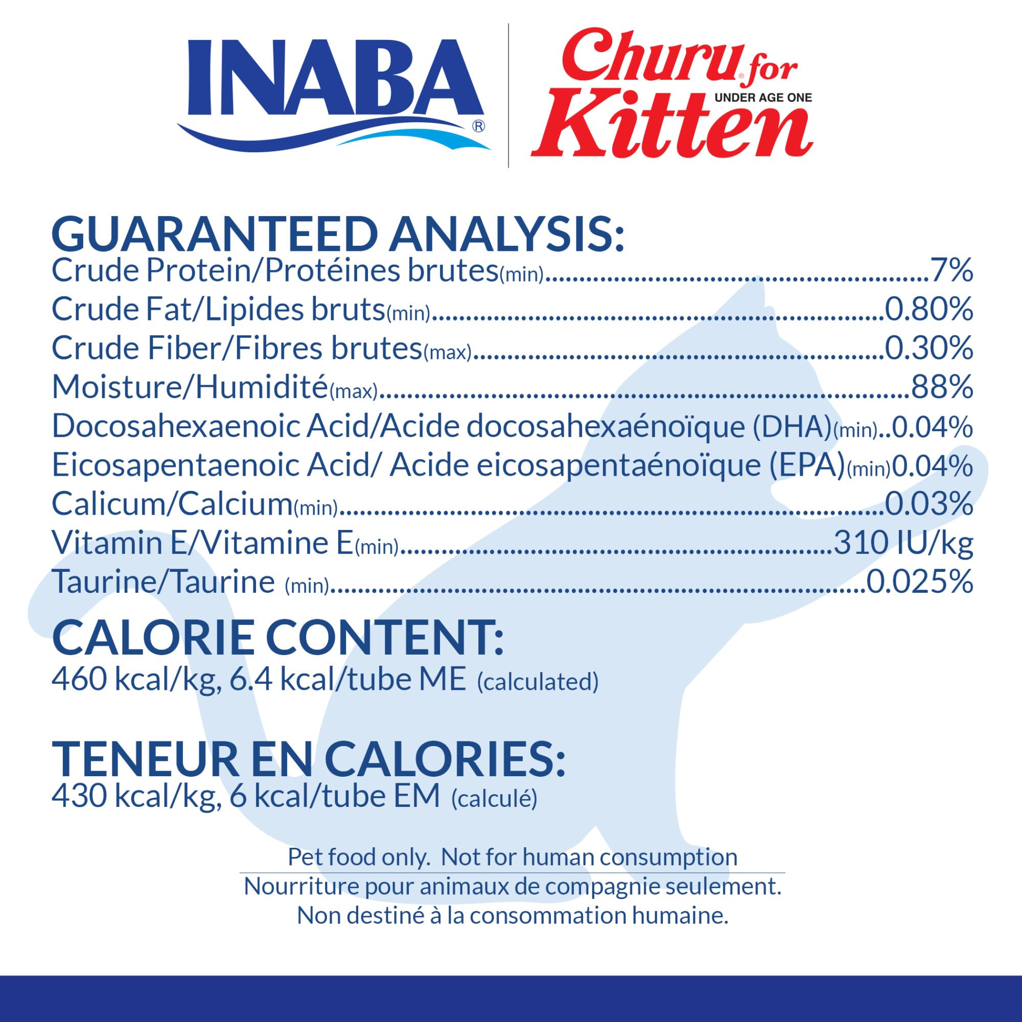 INABA Churu calcio para desarrollo óseo.