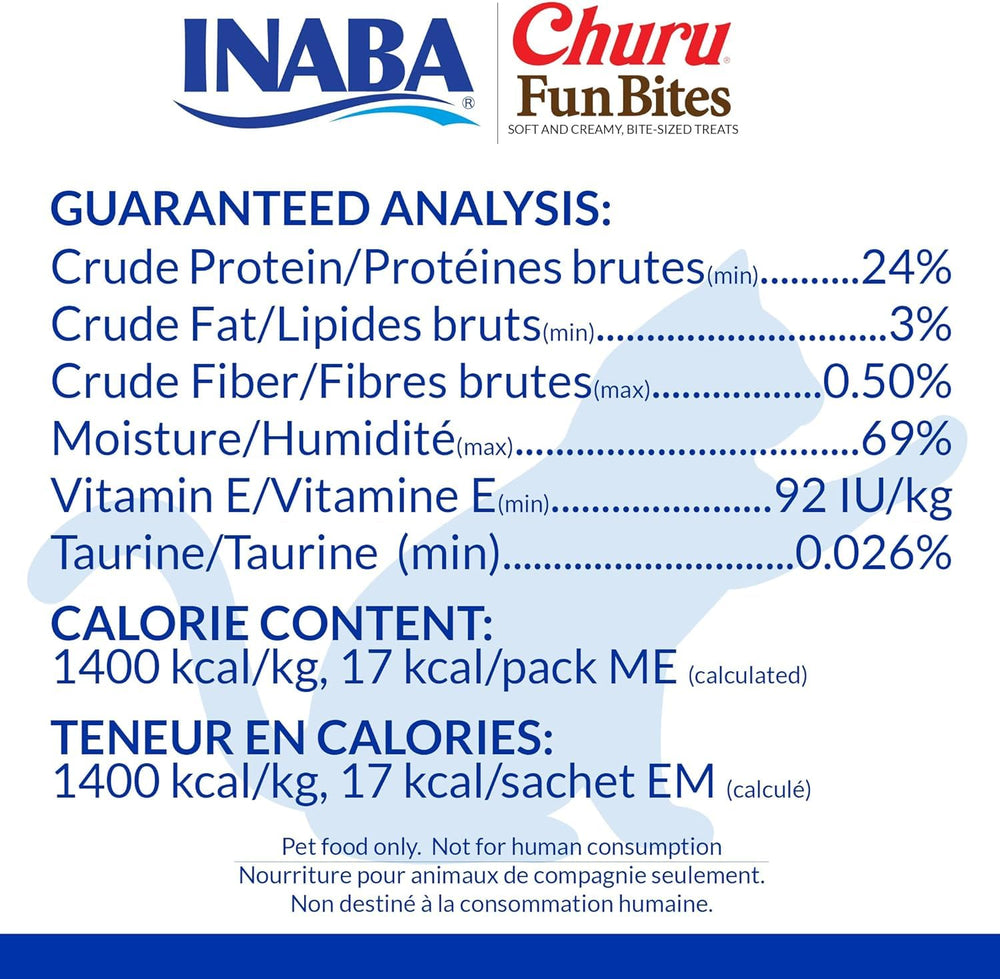 INABA Churu Fun Bites uso a mano recompensa fácil y agradable directamente de la mano