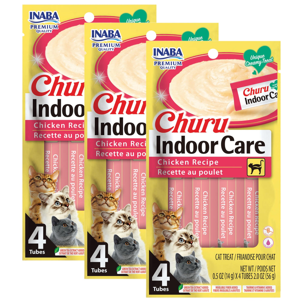 INABA Churu, puré cremoso para gato, ideal como premio sabroso y estimulante interacción