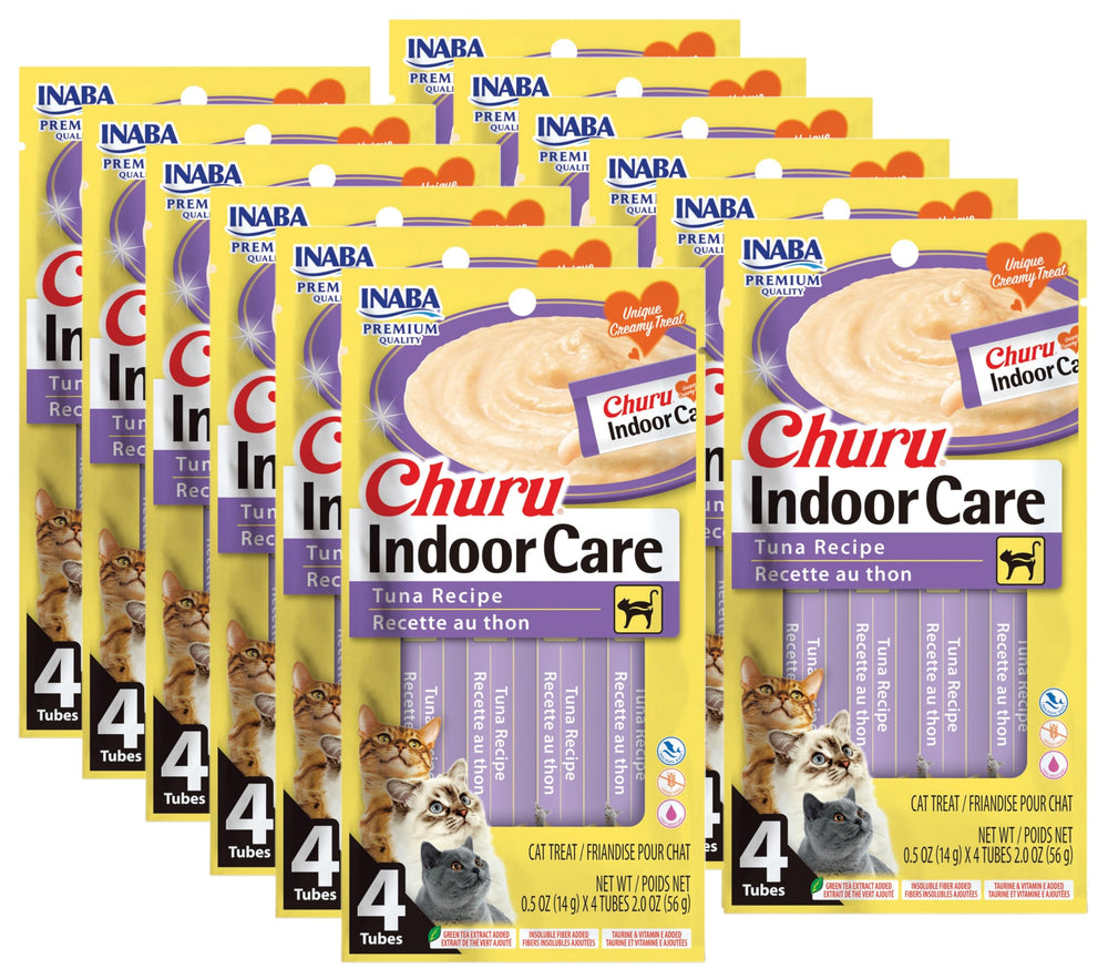 INABA Churu Gato Puré Cremoso de Atún para premiar y hidratar.