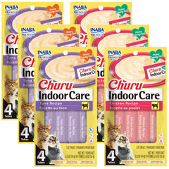 INABA Churu para gatos: puré cremoso para cuidado interior y pelo