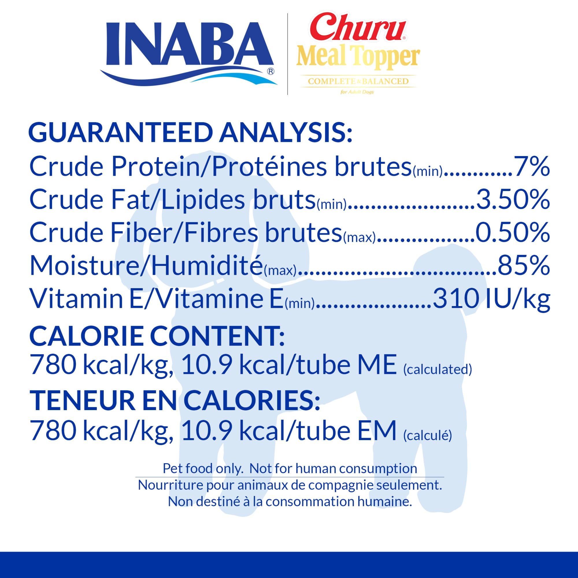 INABA Churu 85% de hidratación en cada tubo para complementar la comida.