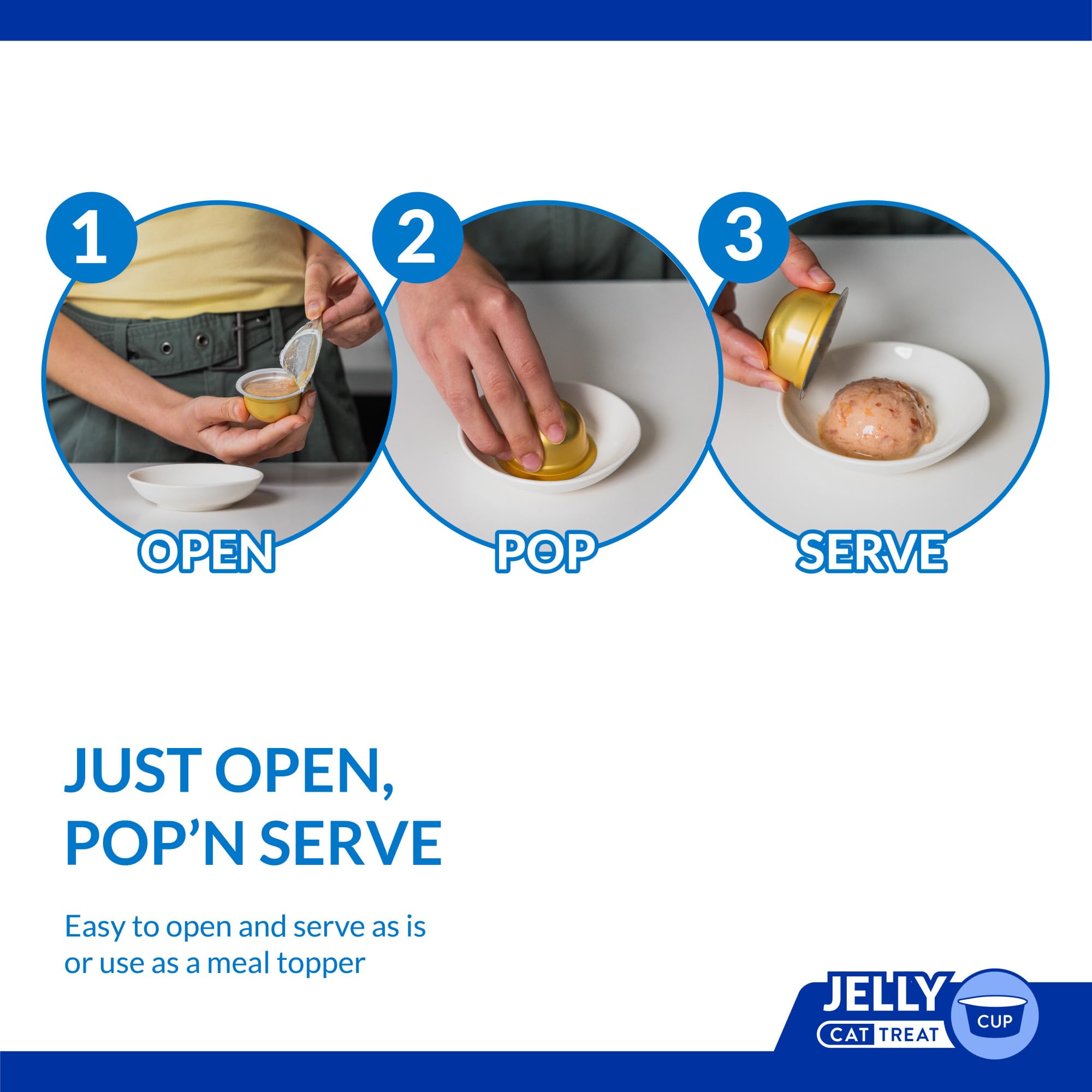 INABA Churu Pop'N Serve Jelly con pollo: trozos tiernos en la jalea para snack.