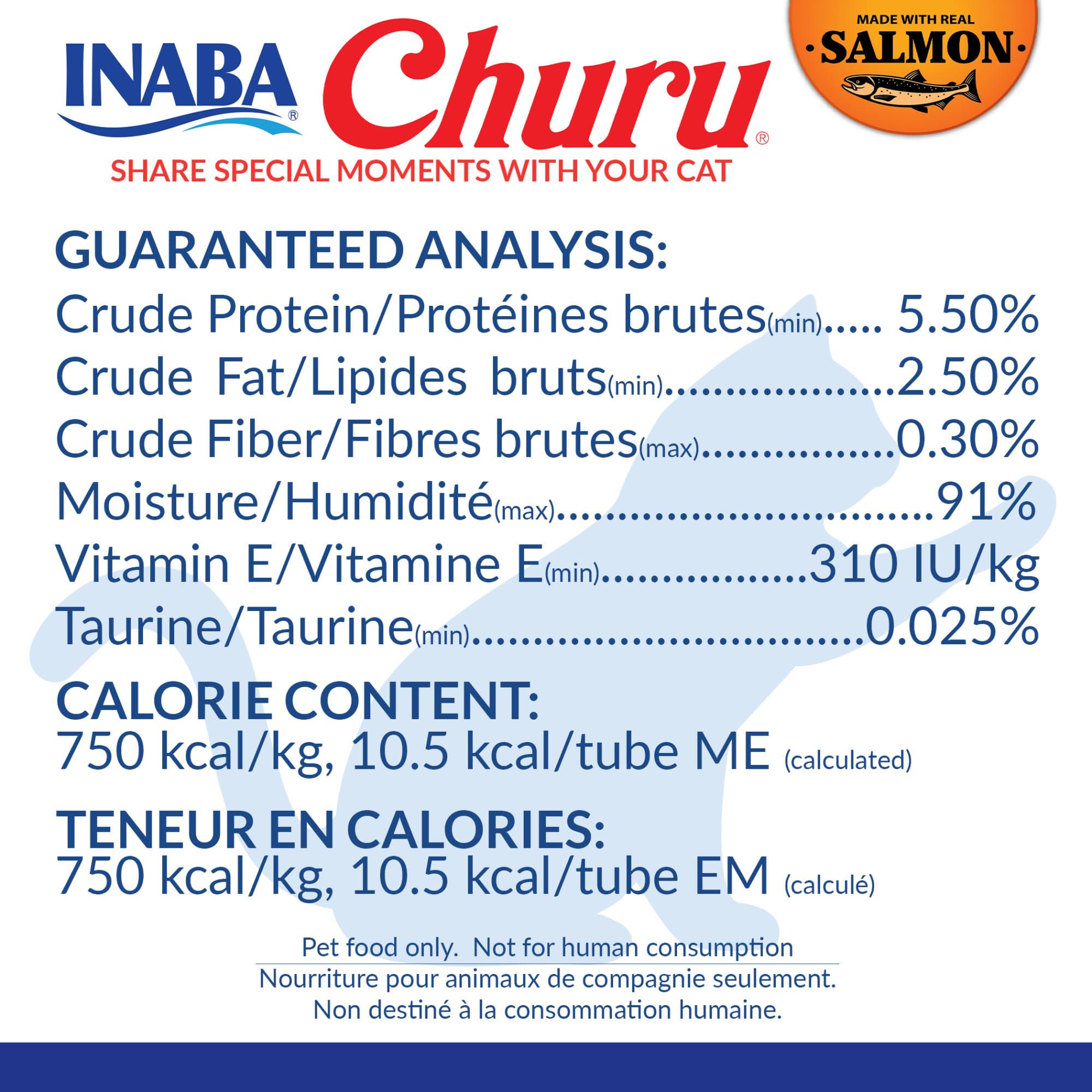 INABA Churu salmón textura cremosa ideal para premiar y hidratar.