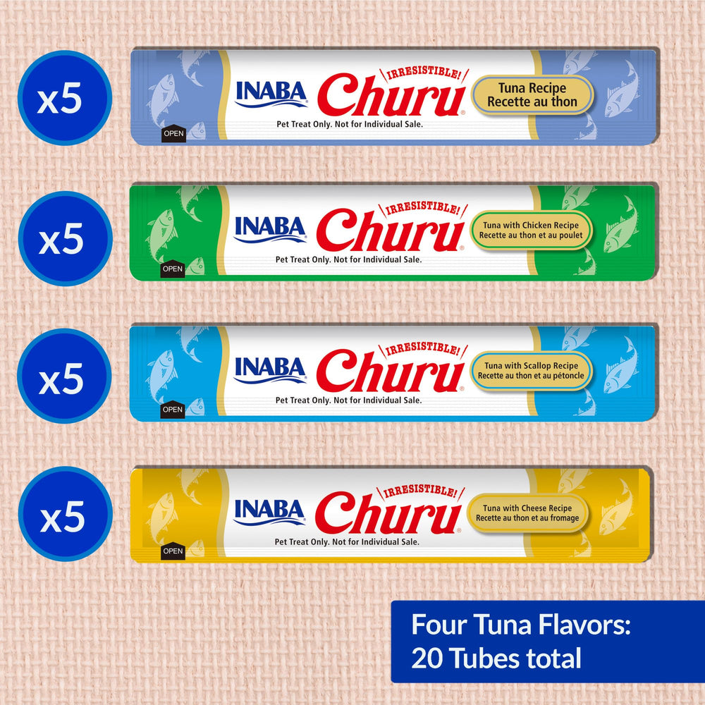 Gamme sans céréales et sans colorants – INABA Churu sans additifs