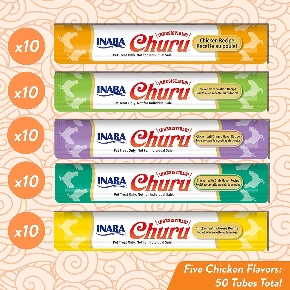 INABA Churu snack manual para gatos, perfecto para alimentar a mano.