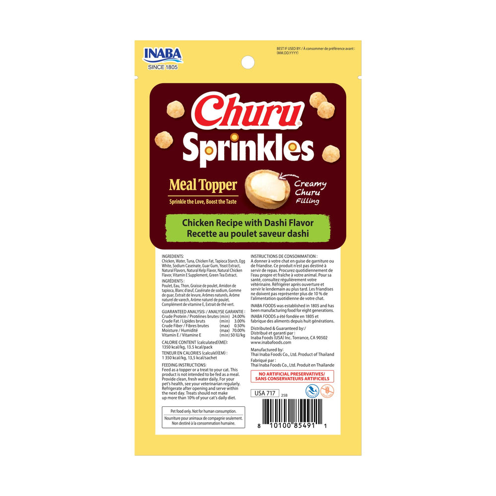 Sprinkles libres de granos: opción limpia para una alimentación complementaria.