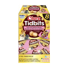 INABA Churu Tidbits chicken recipe pack with real chicken for flavorful texture