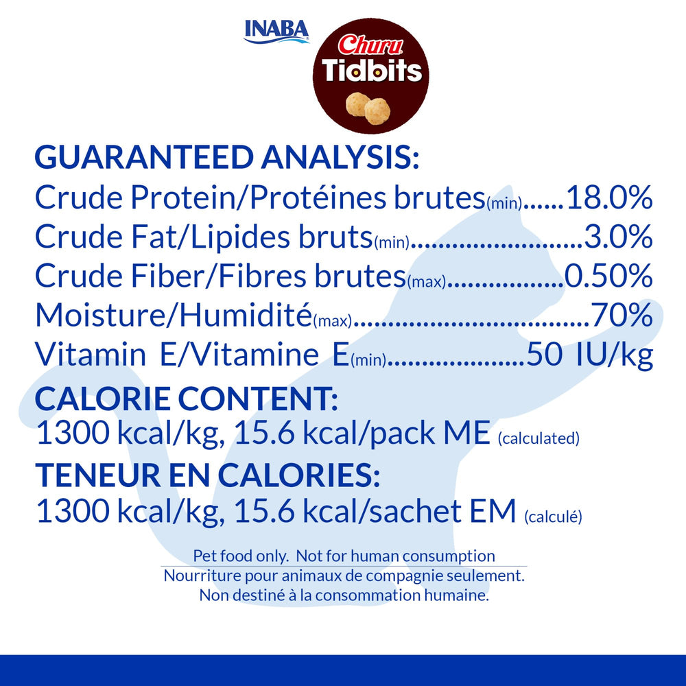 Churu Tidbits aporta humedad del 70% para favorecer la hidratación