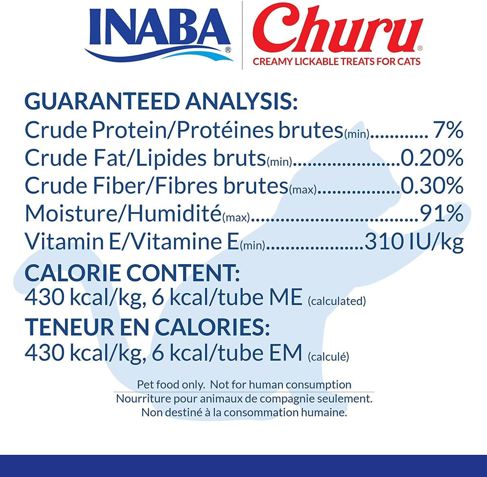 INABA Churu topping hidratante y bajo en calorías para complementar comida
