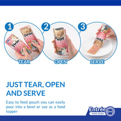 INABA complemento para comida húmeda de gato realza palatabilidad y sabor.
