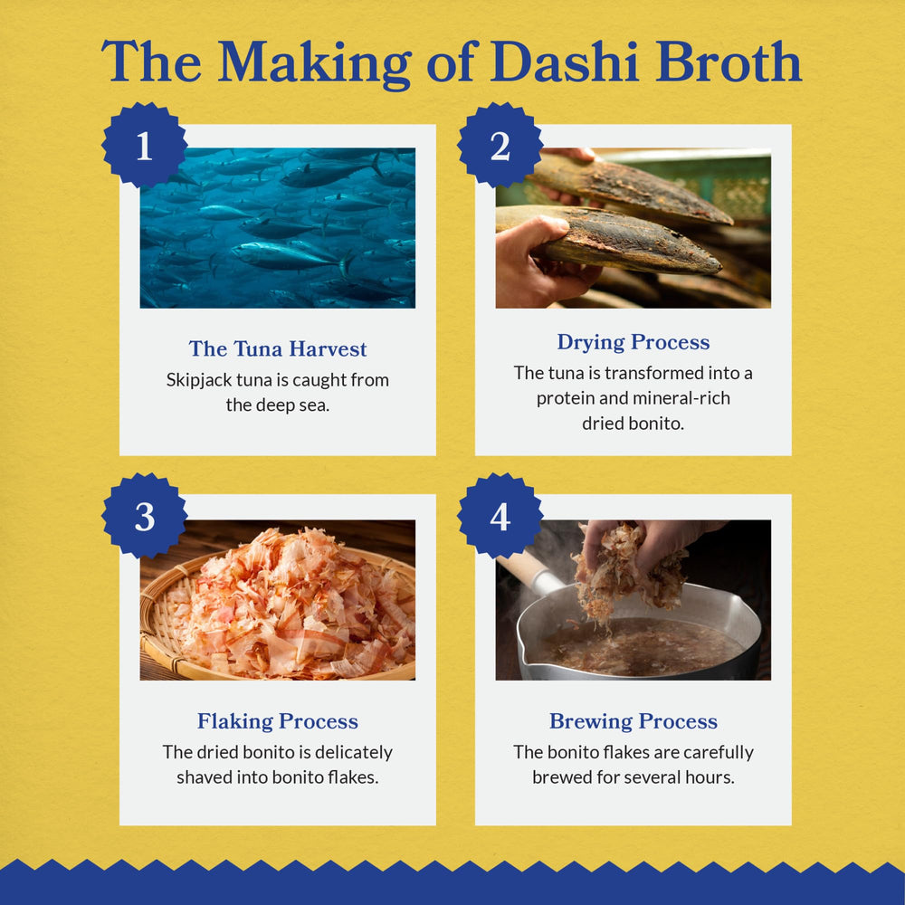 INABA Dashi Delights: porciones individuales de 2,5 oz para mayor comodidad.