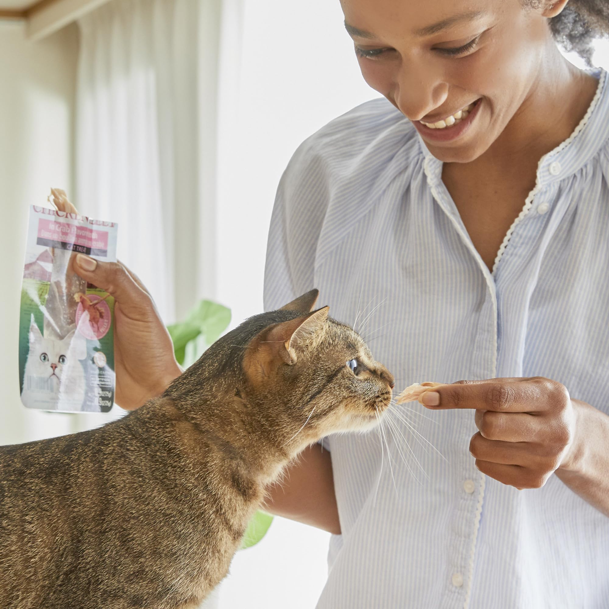 Six saveurs INABA offrent une variété attrayante pour votre chat.