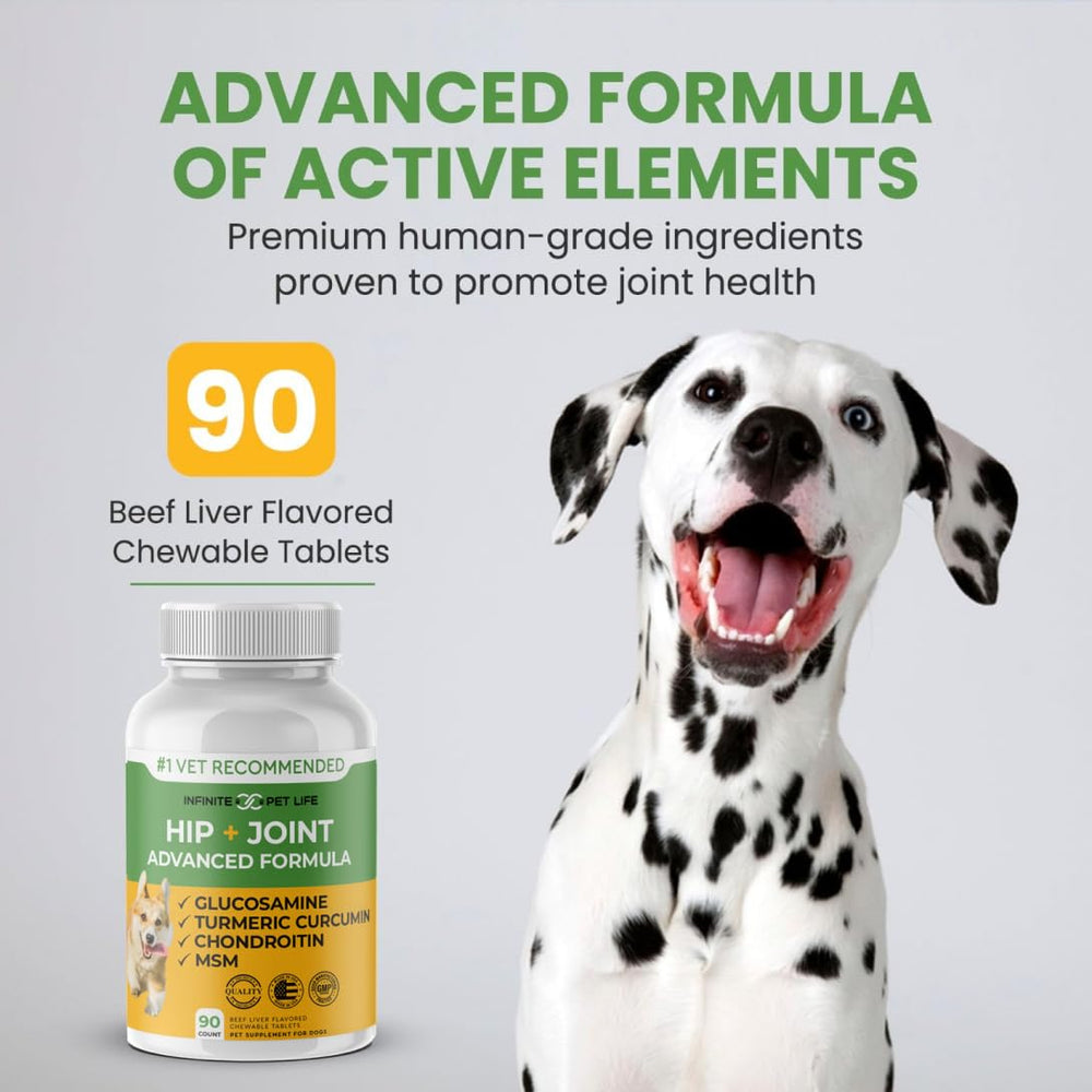 Infinite Pet Supplements, aprobado por veterinarios en EE. UU., garantiza calidad en fabricación GMP.