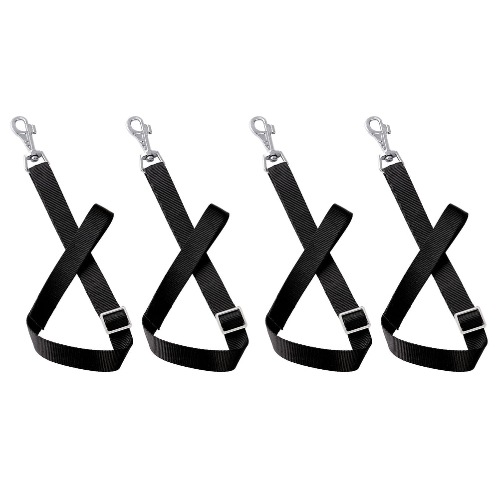 INKNOTE cuelga-balde-caballo-ajustable: práctico método para fijar el heno de forma segura.