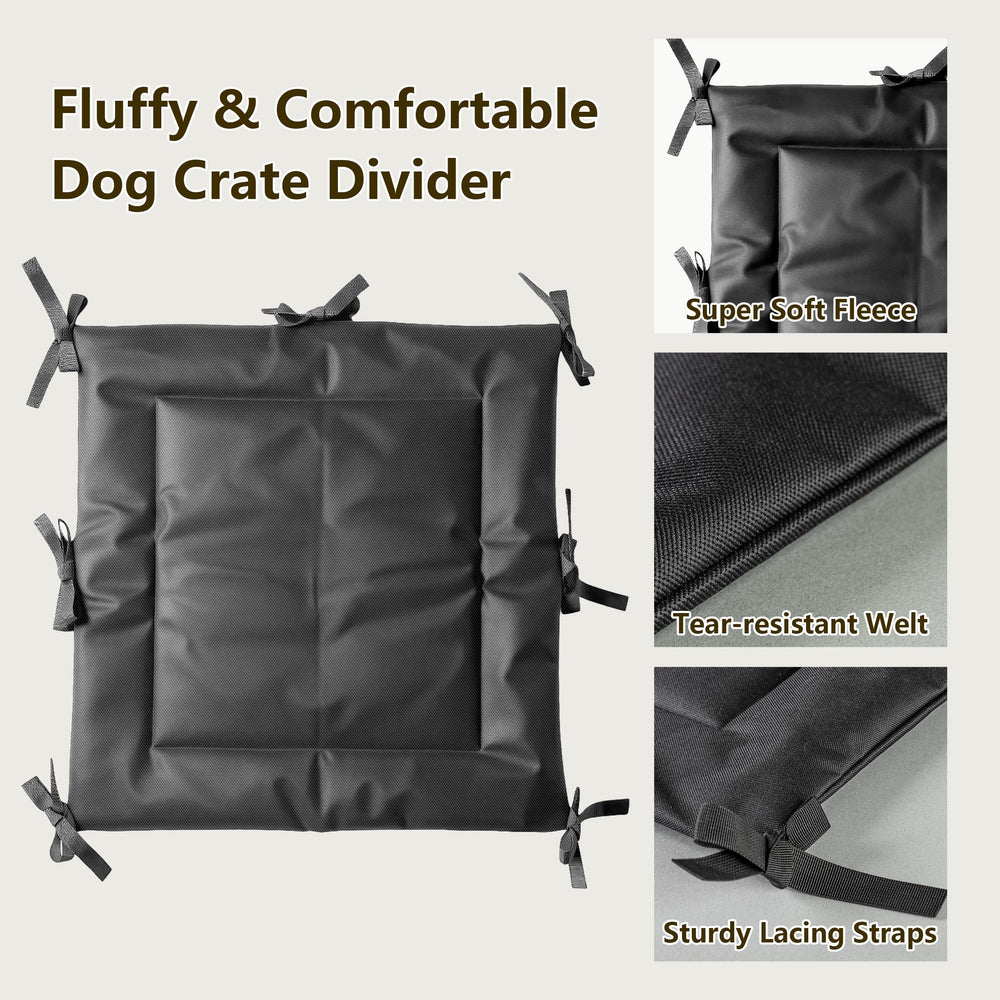 Divisor INKNOTE que se adapta al crecimiento del perro en la jaula